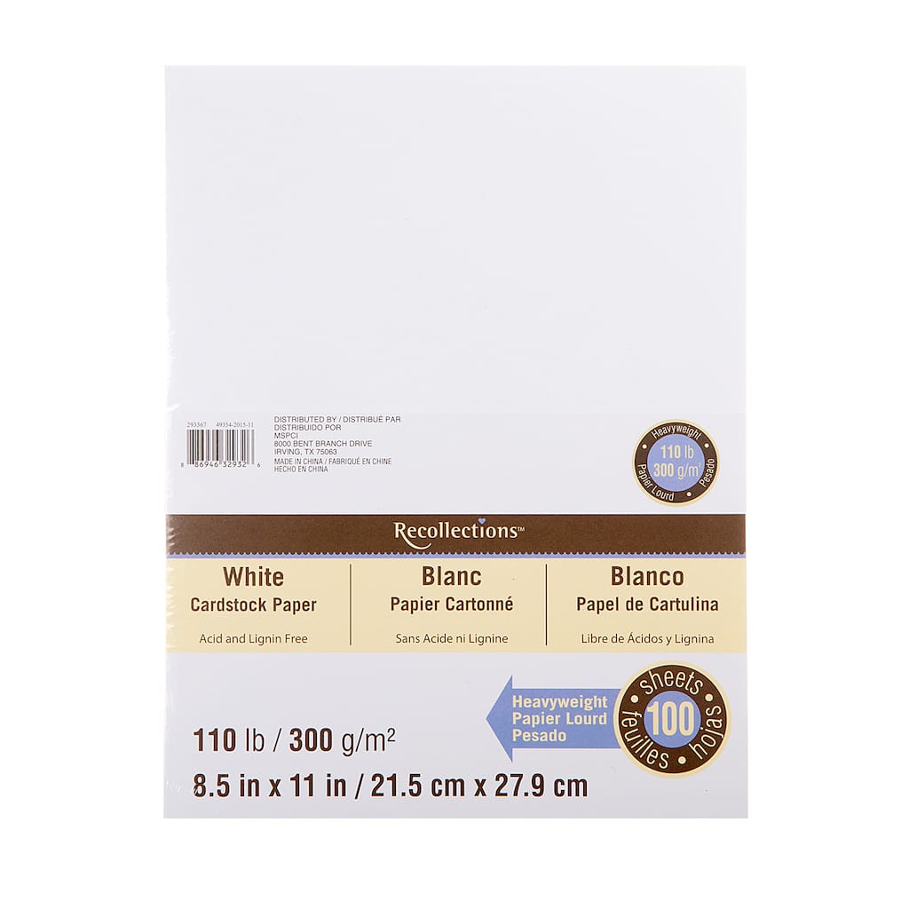 Heavyweight 8 5 X 11 Cardstock Paper By Recollections Michaels Heavyweight 8 5 X 11 Cardstock Paper By Recollections Michaels